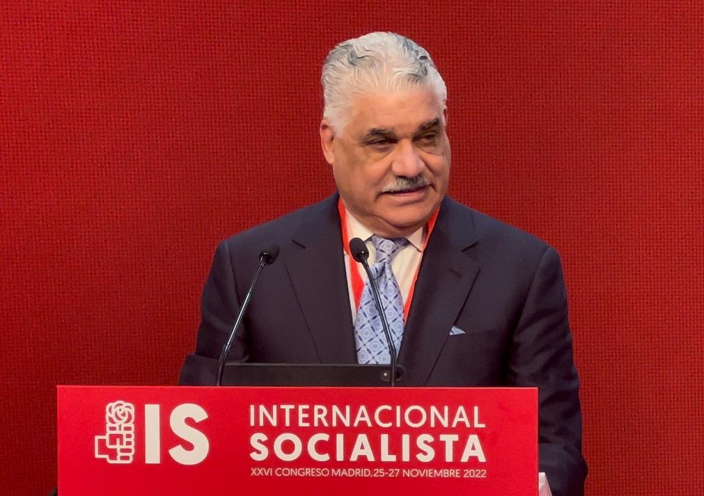 Internacional Socialista elige a Miguel Vargas como presidente de honor a nivel mundial